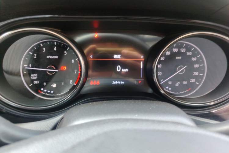 Used Buick Encore GX 2022 332T CVT Two-Wheel Drive Luxury Version Instrument Cluster