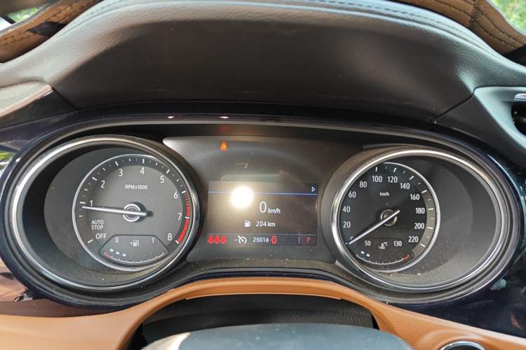 Used Buick Encore GX 2022 332T CVT Two-Wheel Drive Luxury Version Instrument Cluster