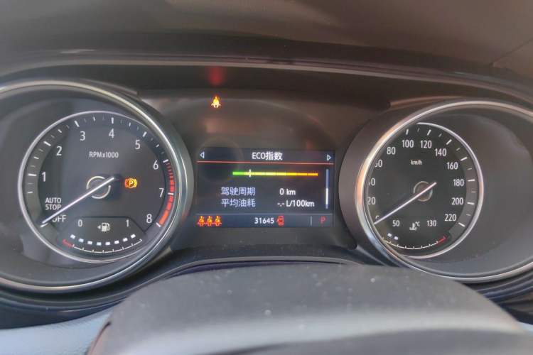 Used Buick Encore GX 2022 332T CVT Two-Wheel Drive Luxury Version Instrument Cluster