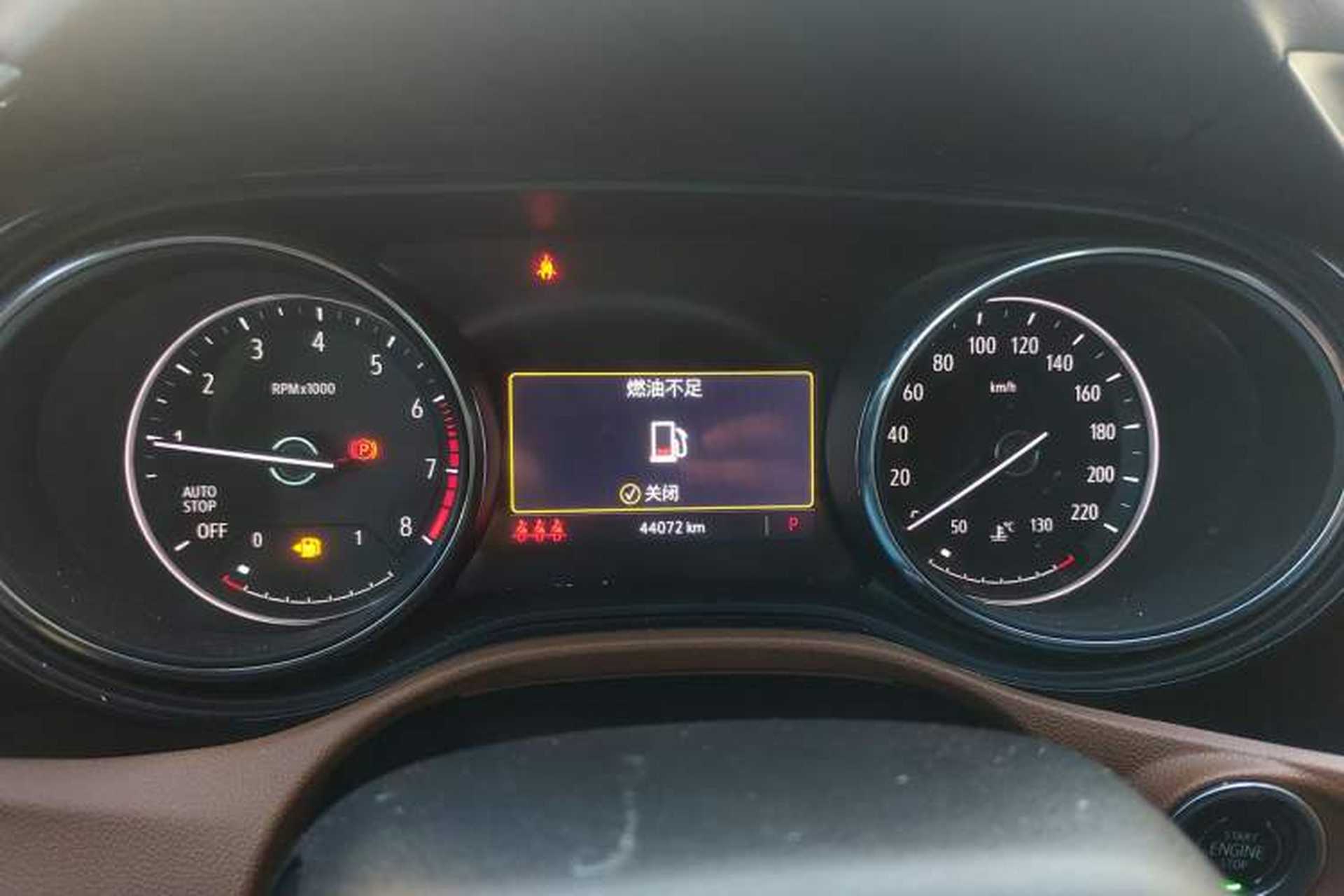 Used Buick Encore GX 2022 332T CVT Two-Wheel Drive Luxury Version Instrument Cluster