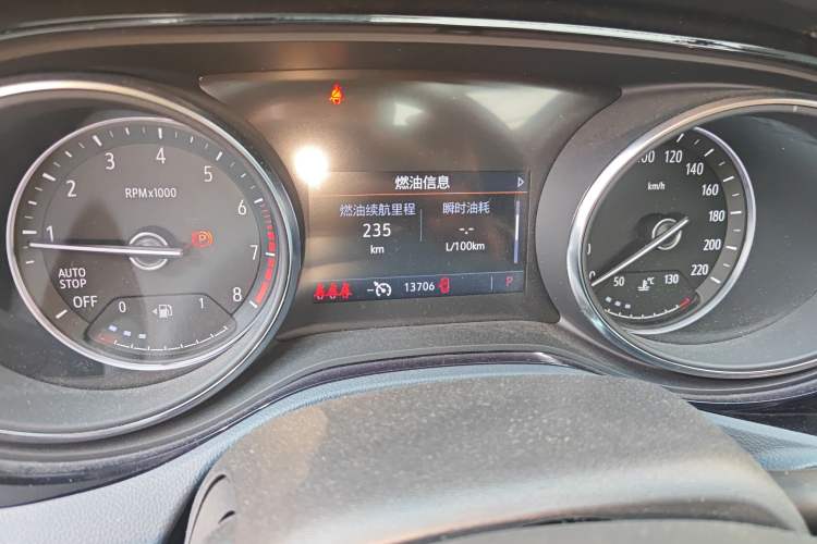 Used Buick Encore GX 2022 332T CVT Two-Wheel Drive Luxury Version Odometer Close Up