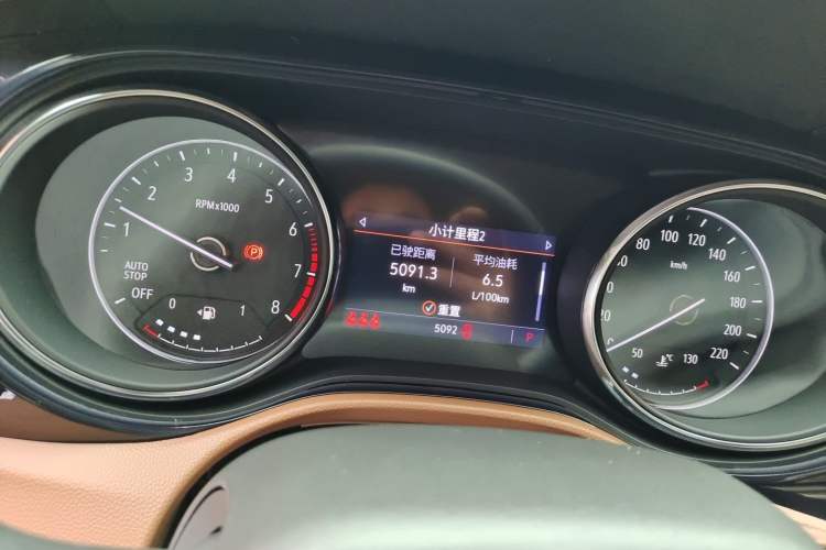 Used Buick Encore GX 2022 332T CVT Two-Wheel Drive Luxury Version Odometer Close Up