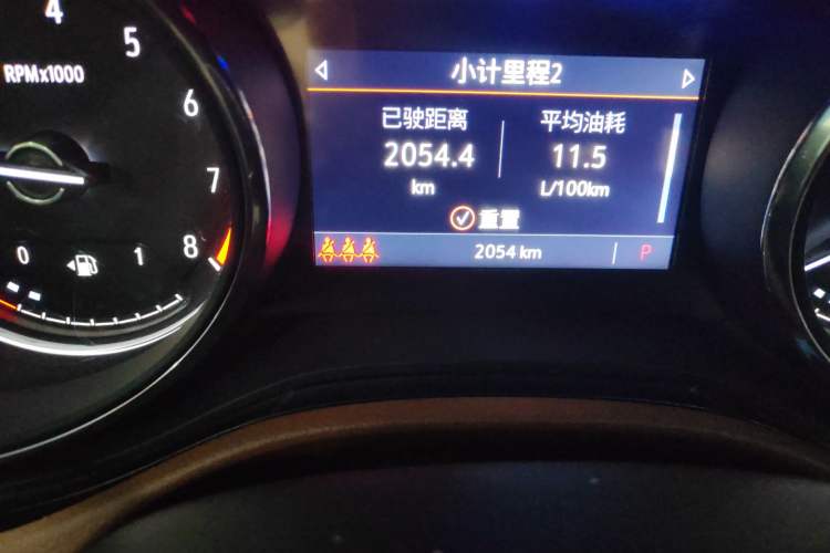 Used Buick Encore GX 2022 332T CVT Two-Wheel Drive Luxury Version Odometer Close Up