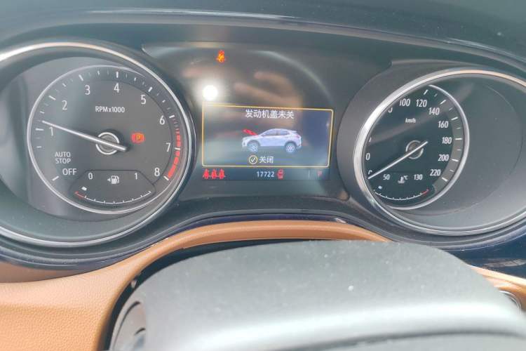 Used Buick Encore GX 2022 332T CVT Two-Wheel Drive Luxury Version Odometer Close Up