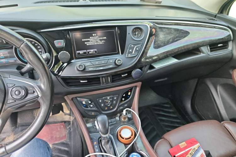 Used Buick Envision 2014 28T Four-Wheel Drive Luxury Model Audio And AC Panel