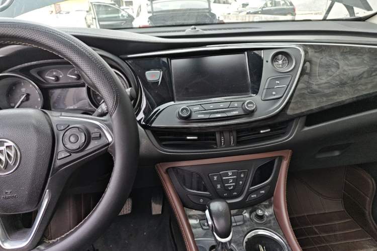 Used Buick Envision 2014 28T Four-Wheel Drive Elite Model Audio And AC Panel
