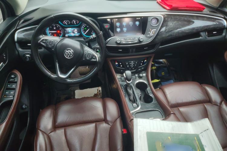 Used Buick Envision 2014 28T Four-Wheel Drive Luxury Model Center Console