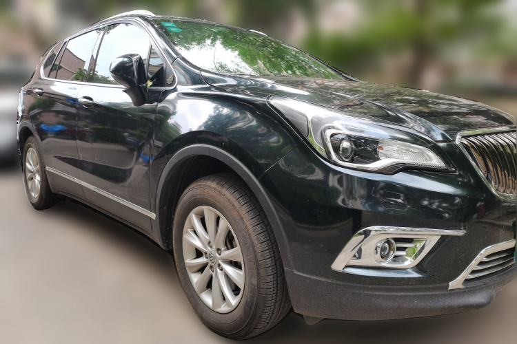 Used Buick Envision 2014 28T Four-Wheel Drive Elite Model Front Right 45 Deg