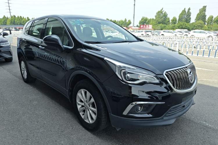 Used Buick Envision 2014 28T Four-Wheel Drive Elite Model Front Right 45 Deg