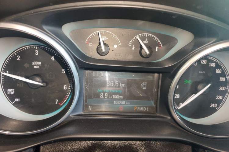 Used Buick Envision 2014 28T Four-Wheel Drive Elite Model Instrument Cluster