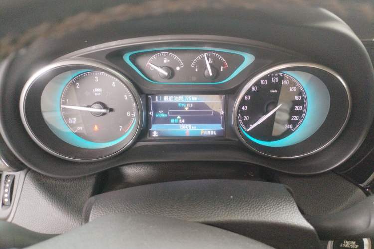 Used Buick Envision 2014 28T Four-Wheel Drive Elite Model Instrument Cluster