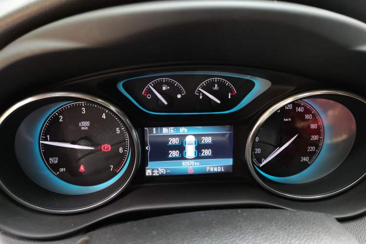 Used Buick Envision 2014 28T Four-Wheel Drive Elite Model Instrument Cluster