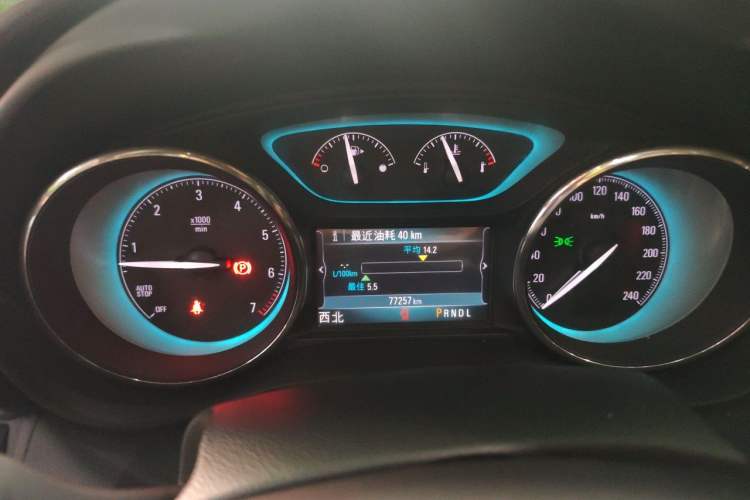 Used Buick Envision 2014 28T Four-Wheel Drive Elite Model Instrument Cluster