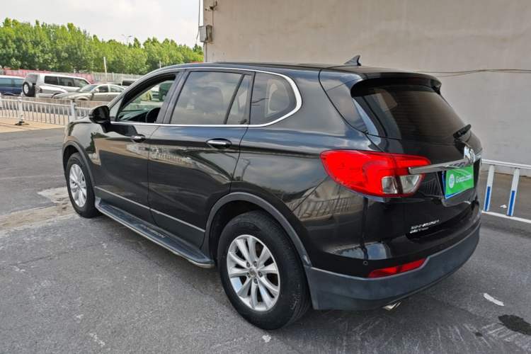 Used Buick Envision 2014 28T Four-Wheel Drive Elite Model Rear Left 45 Deg