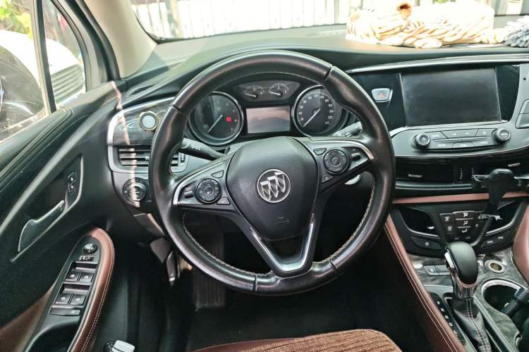 Used Buick Envision 2014 28T Four-Wheel Drive Elite Model Steering Wheel