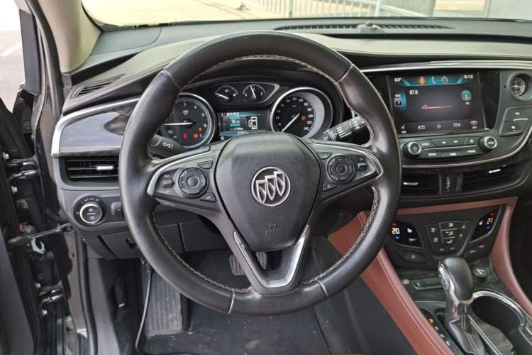 Used Buick Envision 2014 28T Four-Wheel Drive Elite Model Steering Wheel