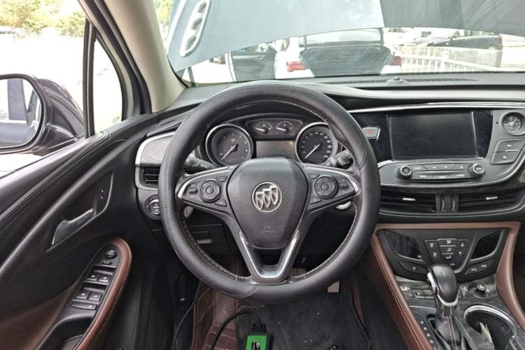 Used Buick Envision 2014 28T Four-Wheel Drive Elite Model Steering Wheel