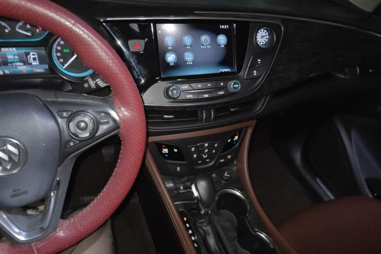 Used Buick Envision 2014 28T Four-Wheel Drive Elite Model Audio And AC Panel