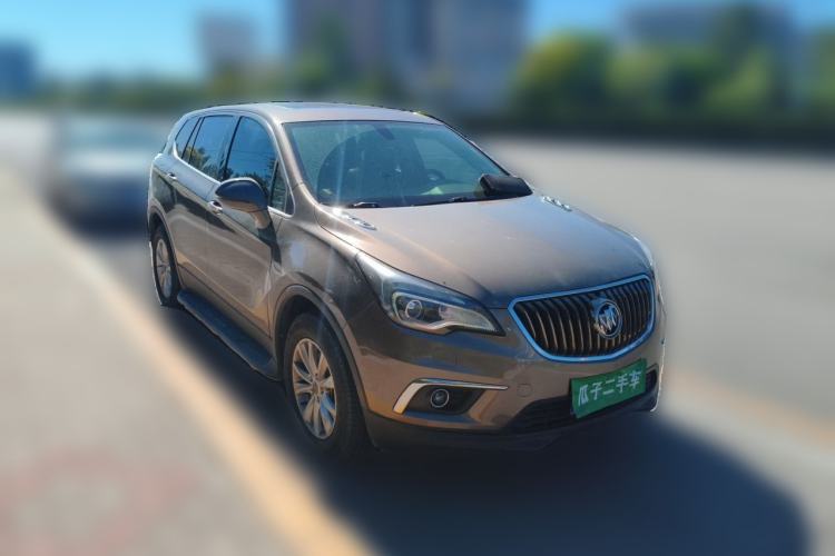 Used Buick Envision 2014 28T Four-Wheel Drive Elite Model Front Right 45 Deg