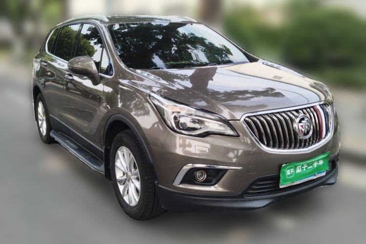Used Buick Envision 2014 28T Four-Wheel Drive Elite Model Front Right 45 Deg