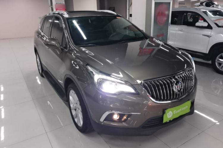 Used Buick Envision 2014 28T Four-Wheel Drive Elite Model Front Right 45 Deg
