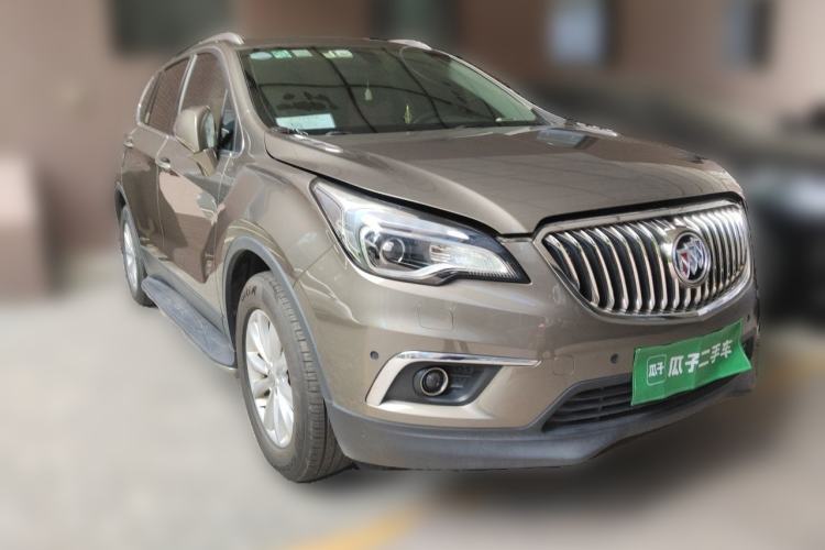Used Buick Envision 2014 28T Four-Wheel Drive Elite Model Front Right 45 Deg