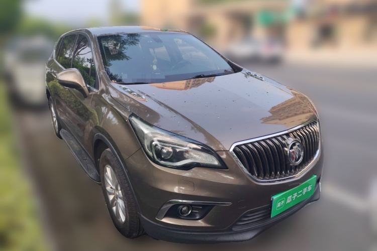 Used Buick Envision 2014 28T Four-Wheel Drive Elite Model Front Right 45 Deg
