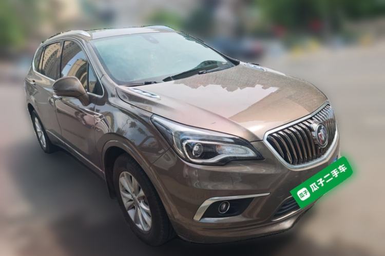 Used Buick Envision 2014 28T Four-Wheel Drive All-Terrain Flagship Edition Front Right 45 Deg
