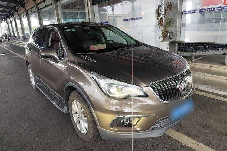 Used Buick Envision 2014 28T Four-Wheel Drive Elite Model Front Right 45 Deg
