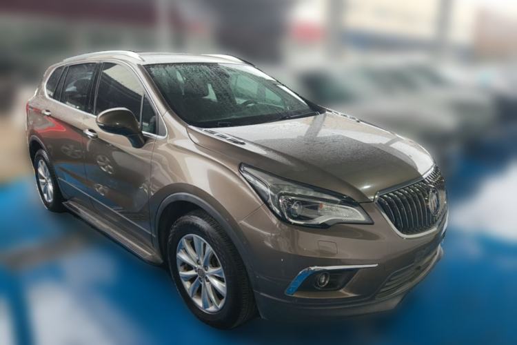 Used Buick Envision 2014 28T Four-Wheel Drive All-Terrain Flagship Edition Front Right 45 Deg