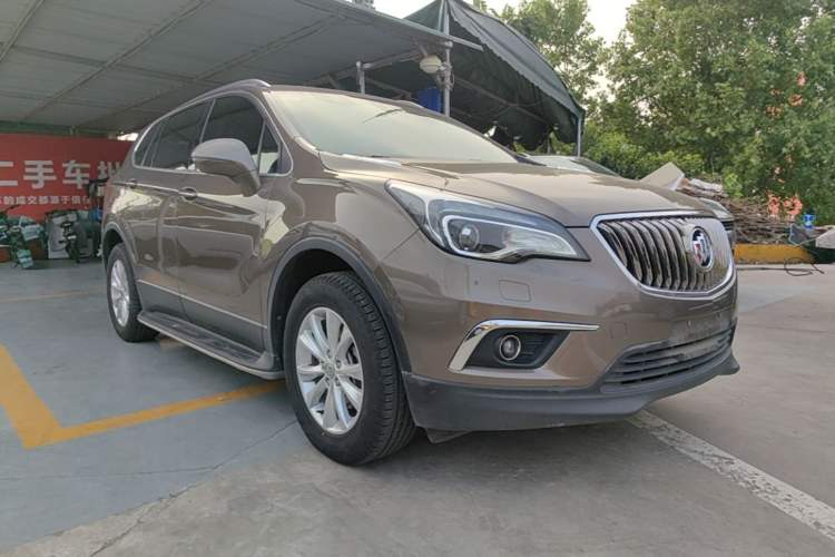 Used Buick Envision 2014 28T Four-Wheel Drive Elite Model Front Right 45 Deg