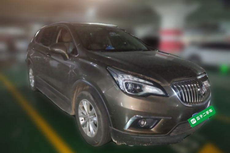 Used Buick Envision 2014 28T Four-Wheel Drive Elite Model Front Right 45 Deg