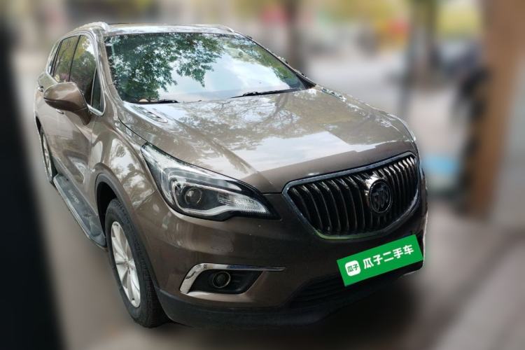 Used Buick Envision 2014 28T Four-Wheel Drive Elite Model Front Right 45 Deg