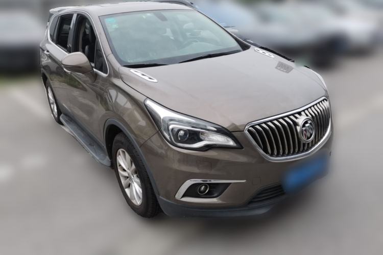 Used Buick Envision 2014 28T Four-Wheel Drive Elite Model Front Right 45 Deg
