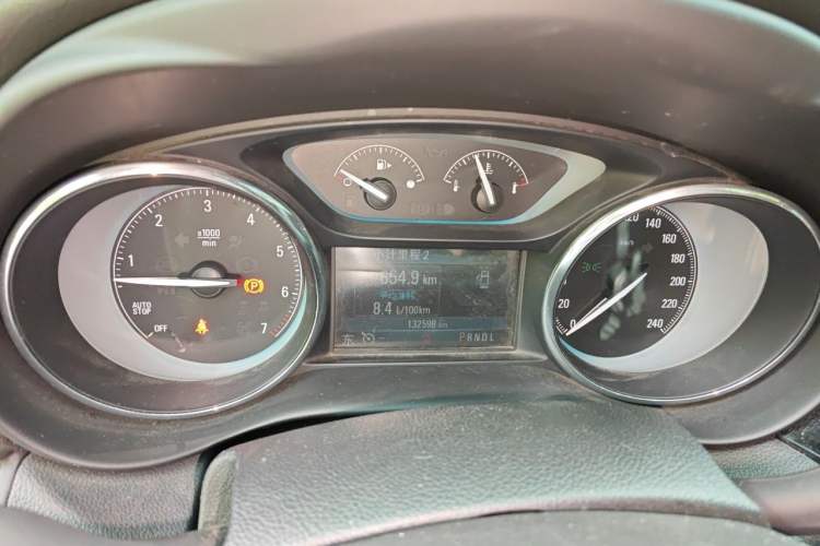 Used Buick Envision 2014 28T Four-Wheel Drive Elite Model Instrument Cluster
