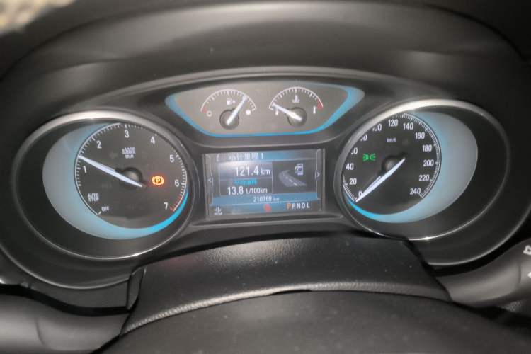 Used Buick Envision 2014 28T Four-Wheel Drive Elite Model Instrument Cluster