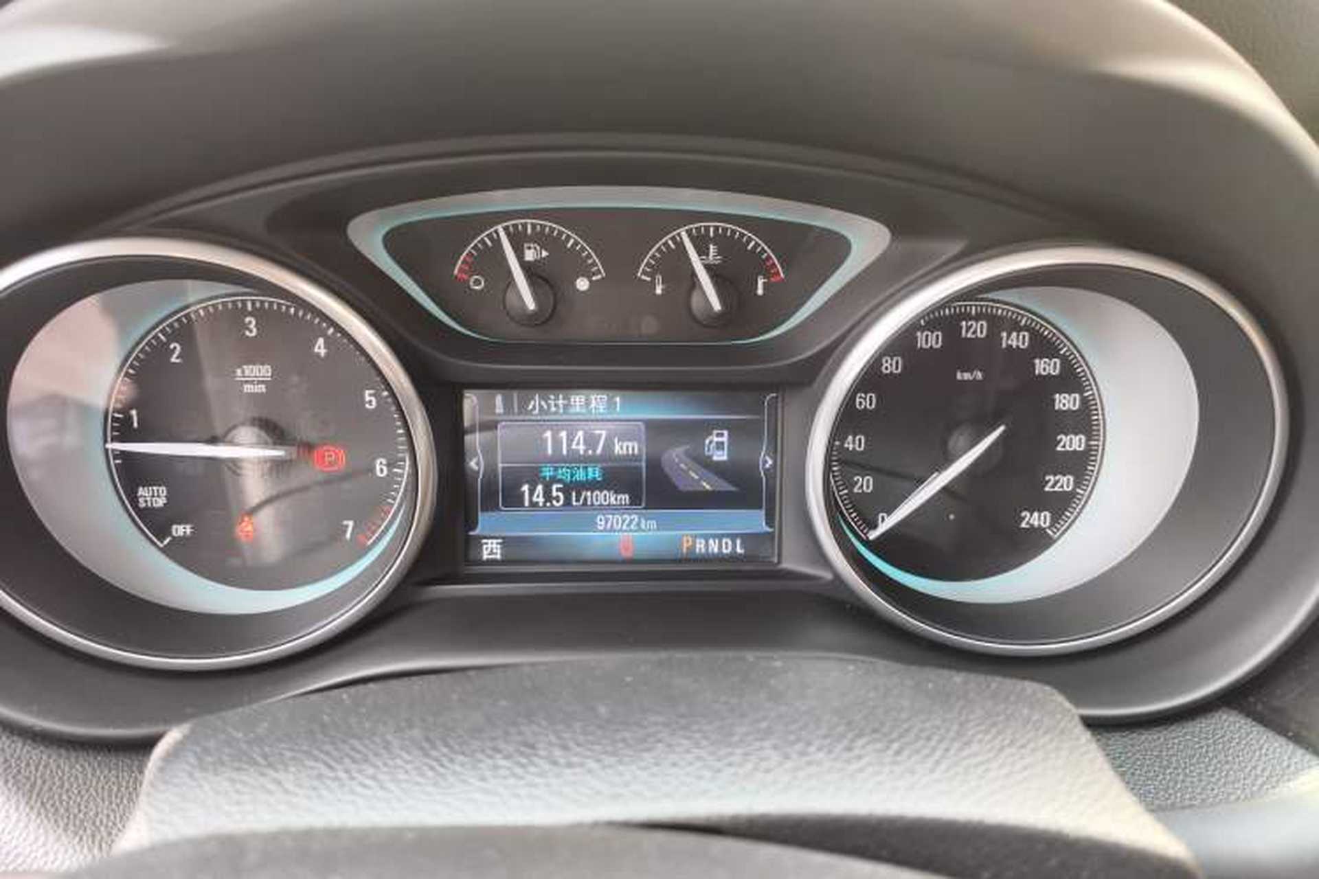 Used Buick Envision 2014 28T Four-Wheel Drive Elite Model Instrument Cluster