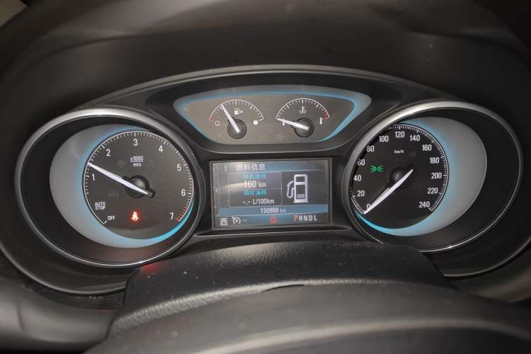 Used Buick Envision 2014 28T Four-Wheel Drive Elite Model Instrument Cluster