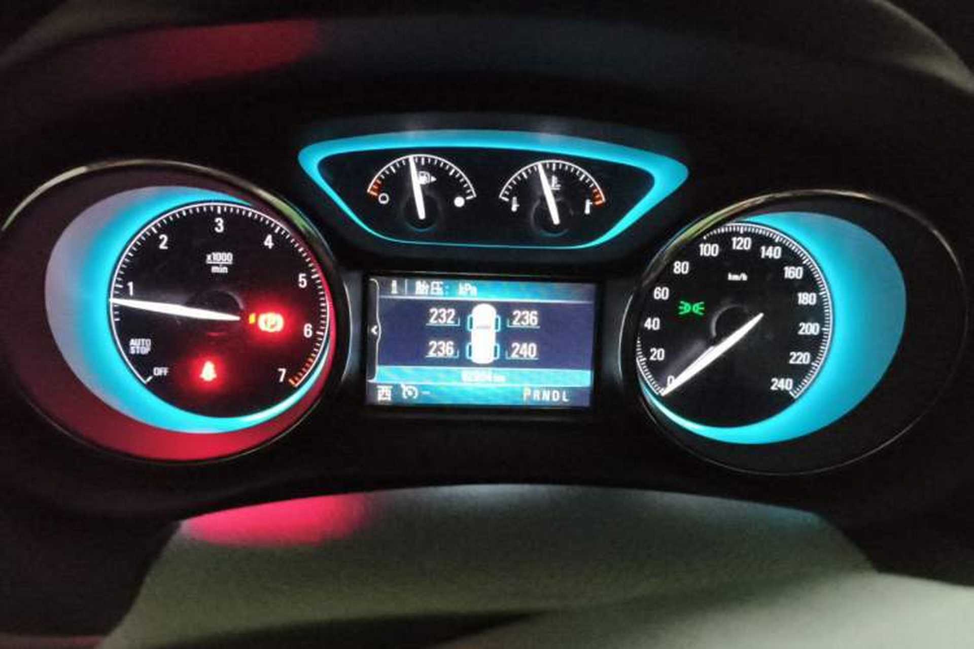 Used Buick Envision 2014 28T Four-Wheel Drive Elite Model Instrument Cluster