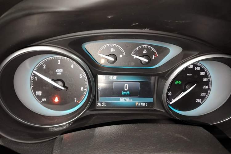 Used Buick Envision 2014 28T Four-Wheel Drive Elite Model Instrument Cluster
