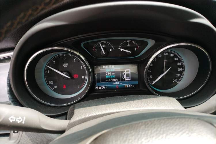 Used Buick Envision 2014 28T Four-Wheel Drive Elite Model Instrument Cluster