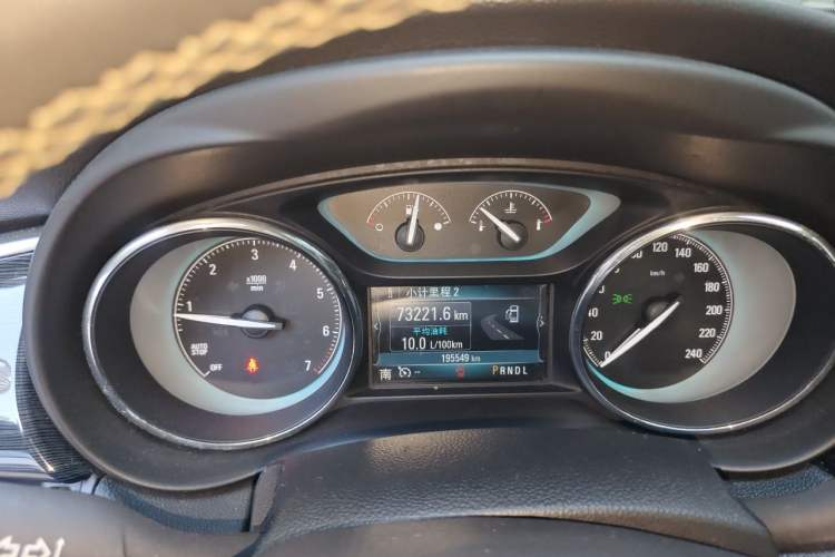 Used Buick Envision 2014 28T Four-Wheel Drive Elite Model Instrument Cluster