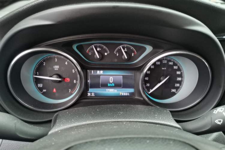 Used Buick Envision 2014 28T Four-Wheel Drive Elite Model Instrument Cluster