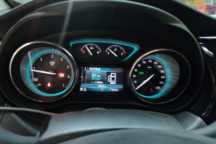 Used Buick Envision 2014 28T Four-Wheel Drive Elite Model Instrument Cluster