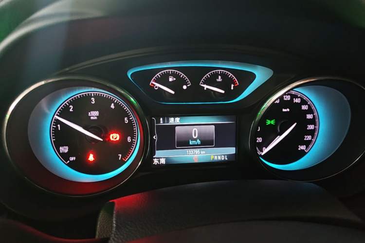 Used Buick Envision 2014 28T Four-Wheel Drive Elite Model Instrument Cluster