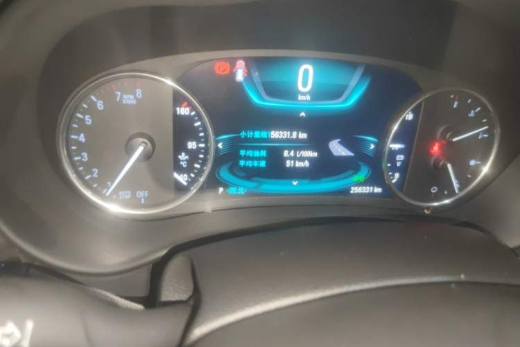 Used Buick Envision 2014 28T All-Wheel-Drive Versatile Sports Flagship Edition Odometer Close Up