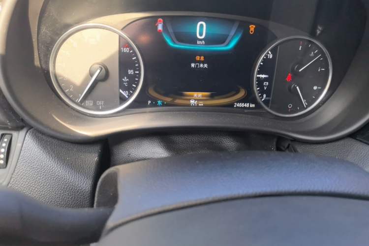 Used Buick Envision 2014 28T Four-Wheel Drive All-Terrain Flagship Edition Odometer Close Up