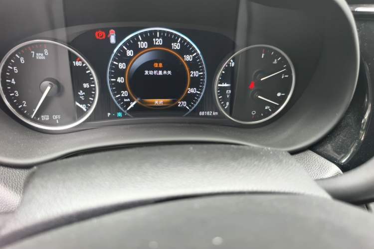 Used Buick Envision 2014 28T All-Wheel-Drive Versatile Sports Flagship Edition Odometer Close Up