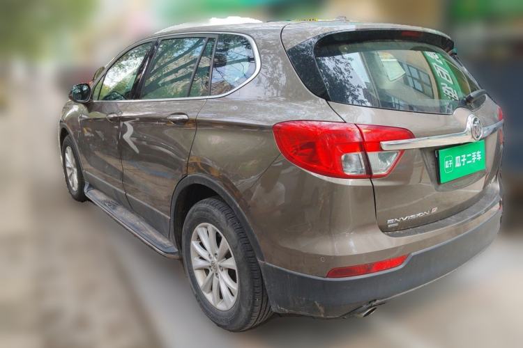 Used Buick Envision 2014 28T Four-Wheel Drive Elite Model Rear Left 45 Deg