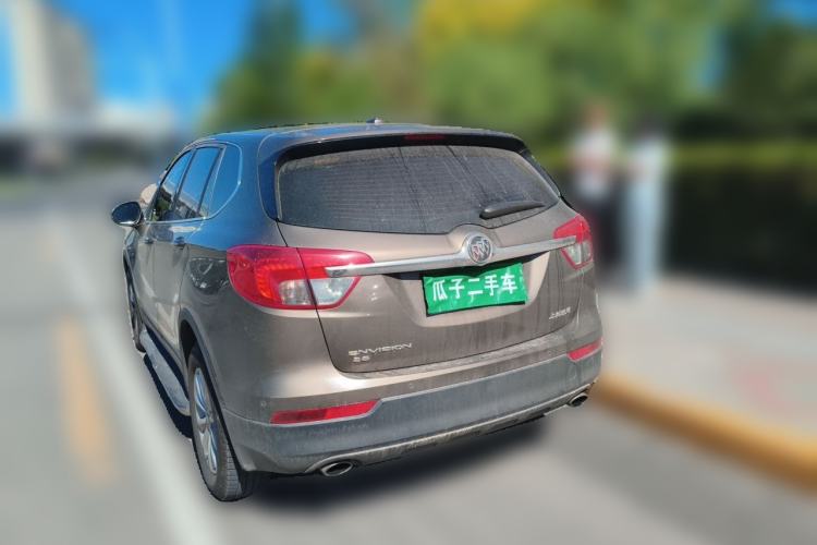 Used Buick Envision 2014 28T Four-Wheel Drive Elite Model Rear Left 45 Deg